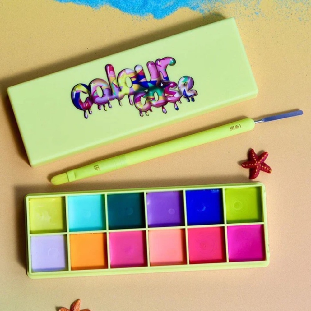 Made by Mitchell Colour Case Cream Paints Palette in The Electrics BNIB